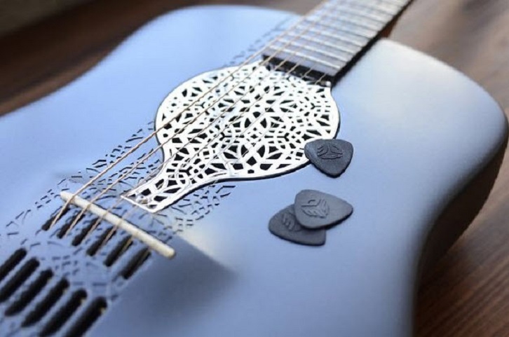 First 3D Printed Acoustic Guitar